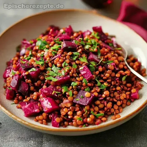 Rote-Bete-Linsen-Salat