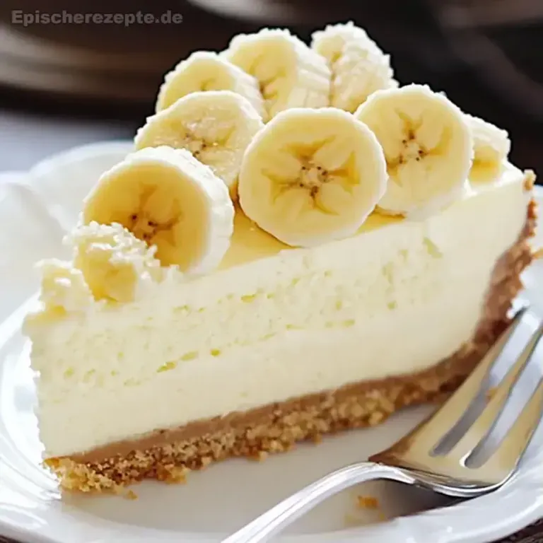 Bananen-Creme-Cheesecake