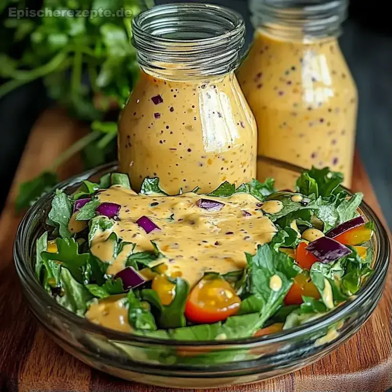Cremiges Salatdressing