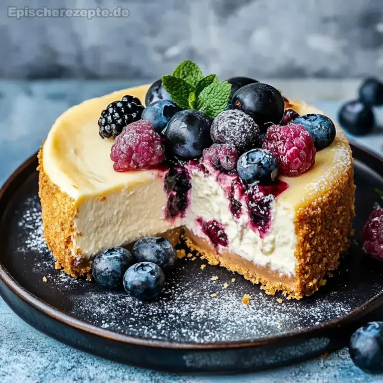 Gesunder Käsekuchen