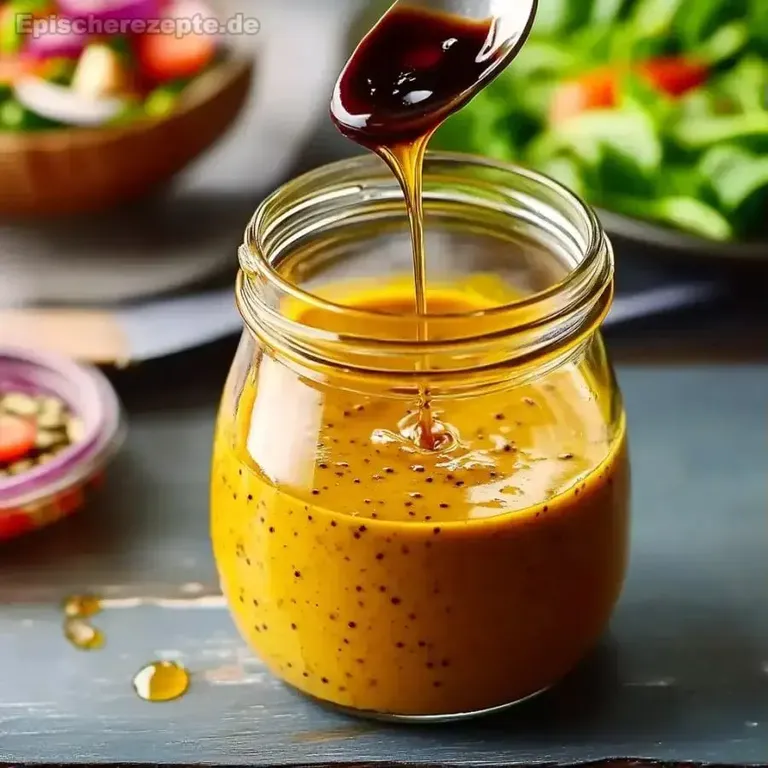 Balsamico-Senf-Honig-Dressing