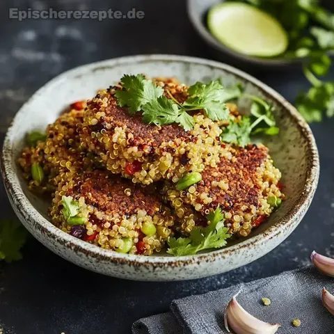 Quinoa-Bratlinge