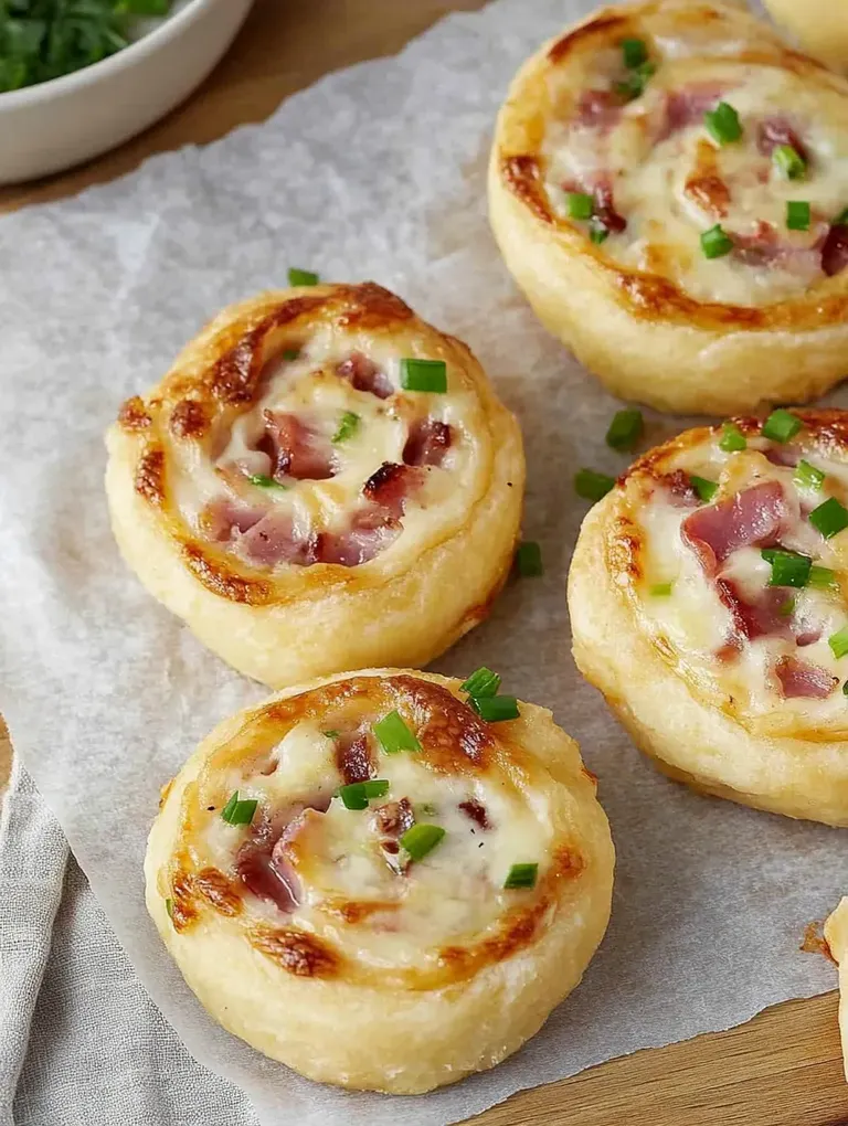 Flammkuchen-Schnecken – Knusprig, Lecker und Einfach gemacht