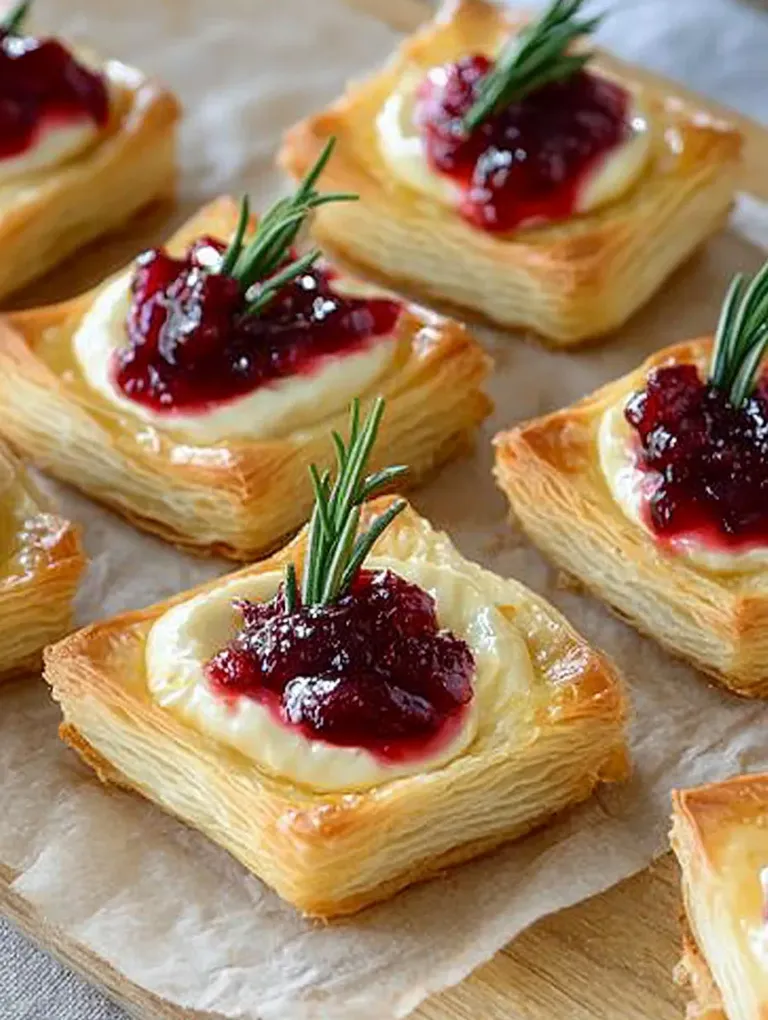 Blätterteig mit Camembert – Knusprig und Lecker