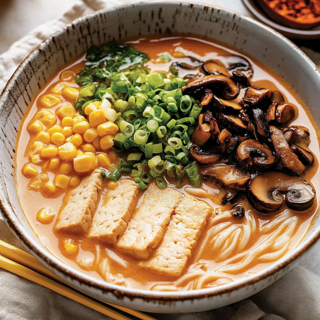 Vegane Tantanmen – cremig-scharfe Ramen