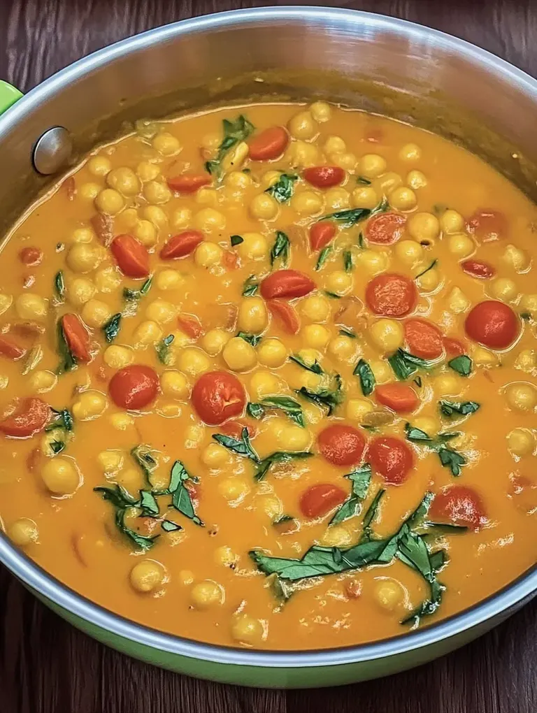 Schnelles Kichererbsen-Curry – Aromatisch und Einfach