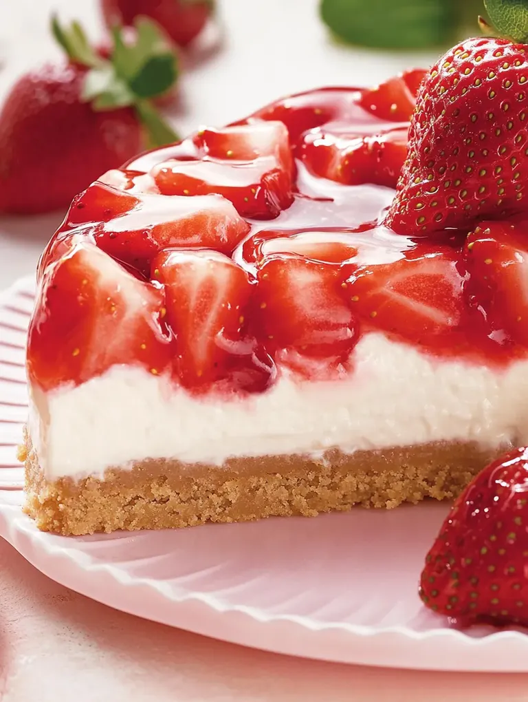 Erdbeerkuchen ohne Backen – Schnell, Fruchtig und Lecker