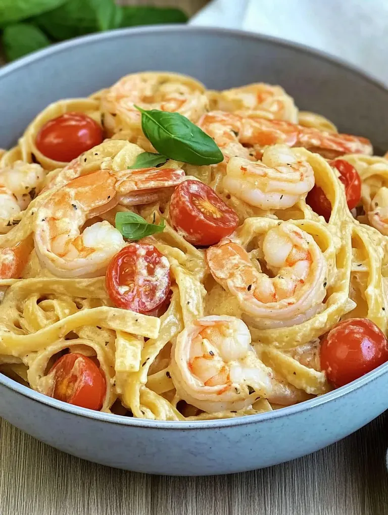 Spaghetti mit Garnelen in Frischkäsesauce – Cremig und Aromatisch