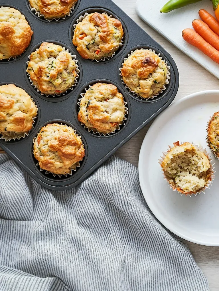 Gemüsemuffins – Einfach, Nahrhaft und Köstlich