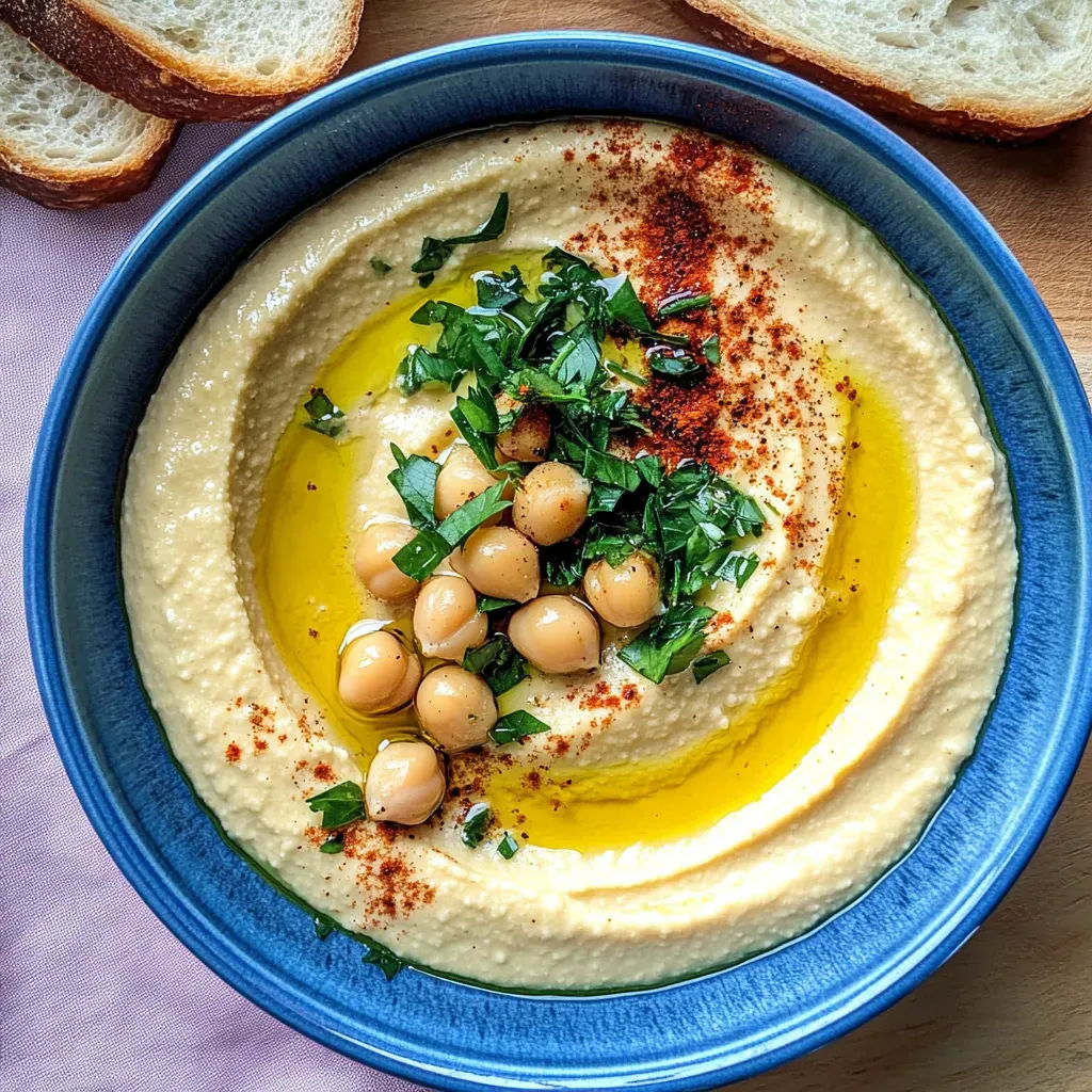 Einfaches Hummus-Rezept zum Selbermachen