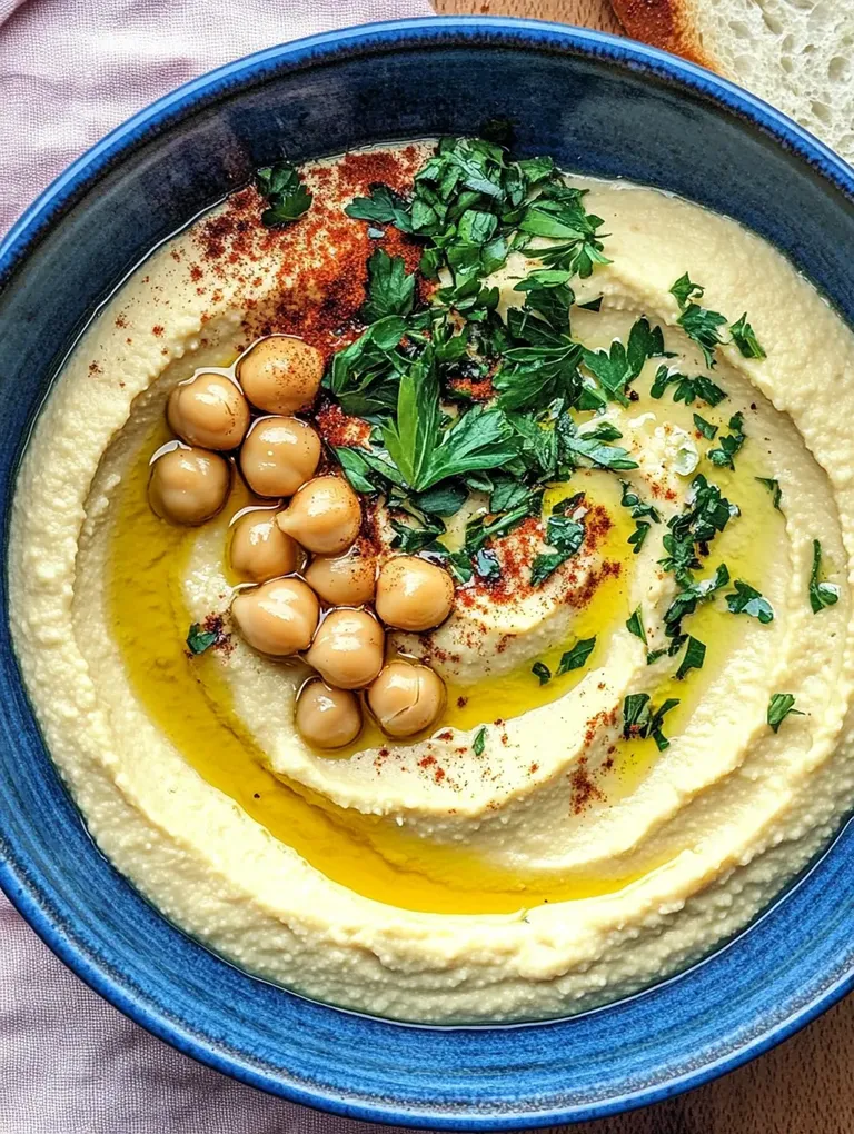 Einfaches Hummus-Rezept – Cremig, Würzig und Schnell gemacht