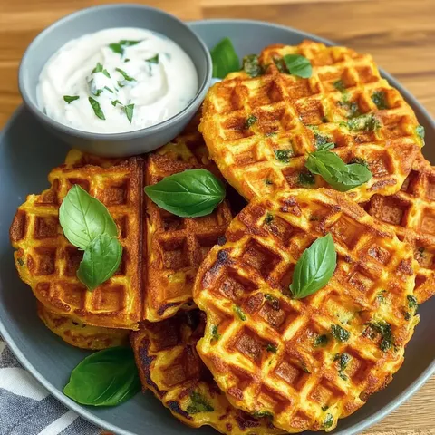 Gemüsewaffeln – einfaches Rezept