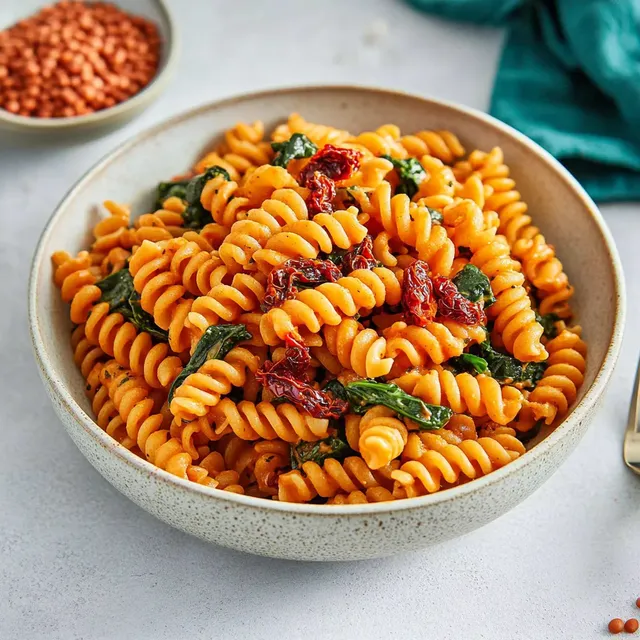Rote Linsen Pasta – Proteinreich, Gesund und Lecker