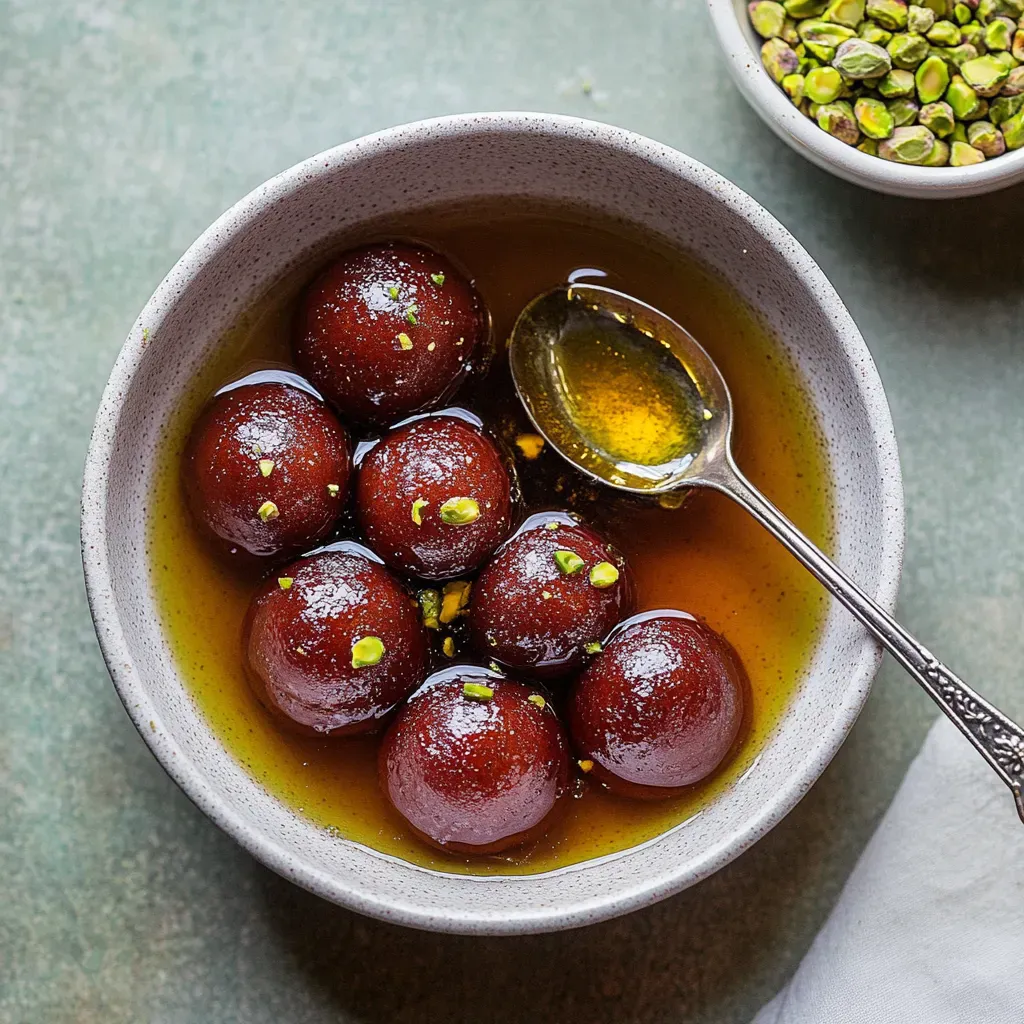 Gulab Jamun – Zarte Milchbällchen in Aromatischem Sirup