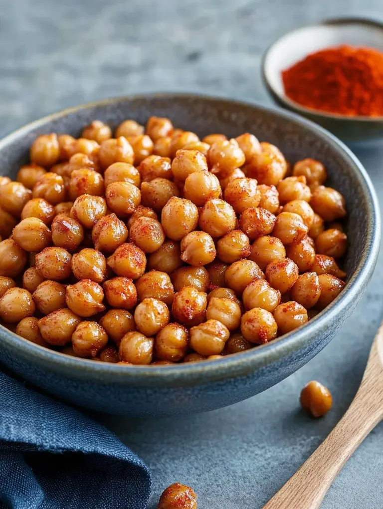 Knusprige Ofenkichererbsen – Der perfekte Snack