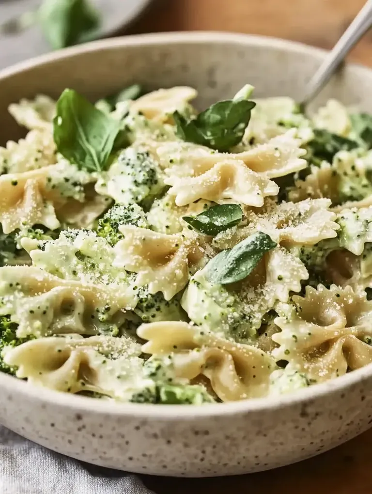 Ultra-cremige Brokkoli-Pasta – Perfekt für jeden Tag!