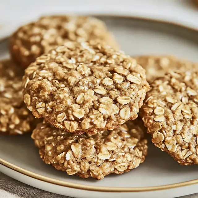 Gesunde Bananen-Hafer-Cookies