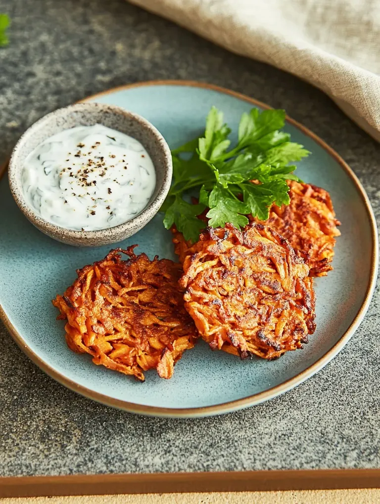Süßkartoffelpuffer selber machen – Schnell & gesund