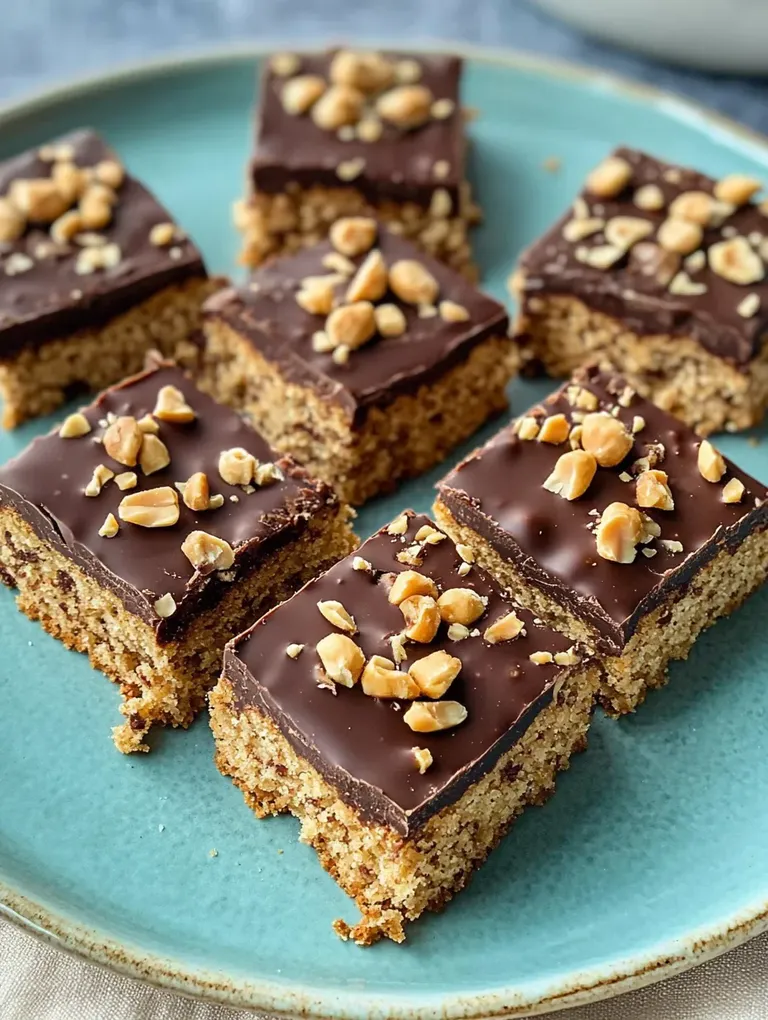 Schoko-Erdnuss-Kuchen – Einfaches Rezept im Snickers-Style