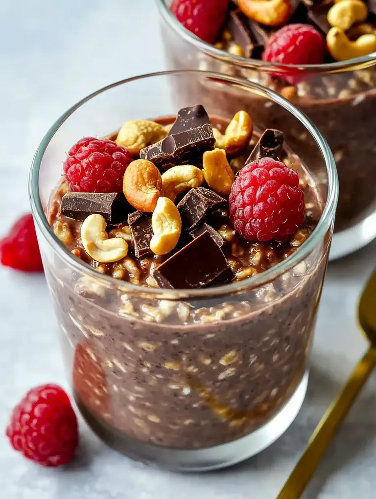 Schokoladige Overnight Oats – einfach, lecker und gesund