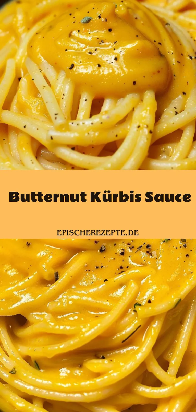 Template of Butternut Kürbis Sauce