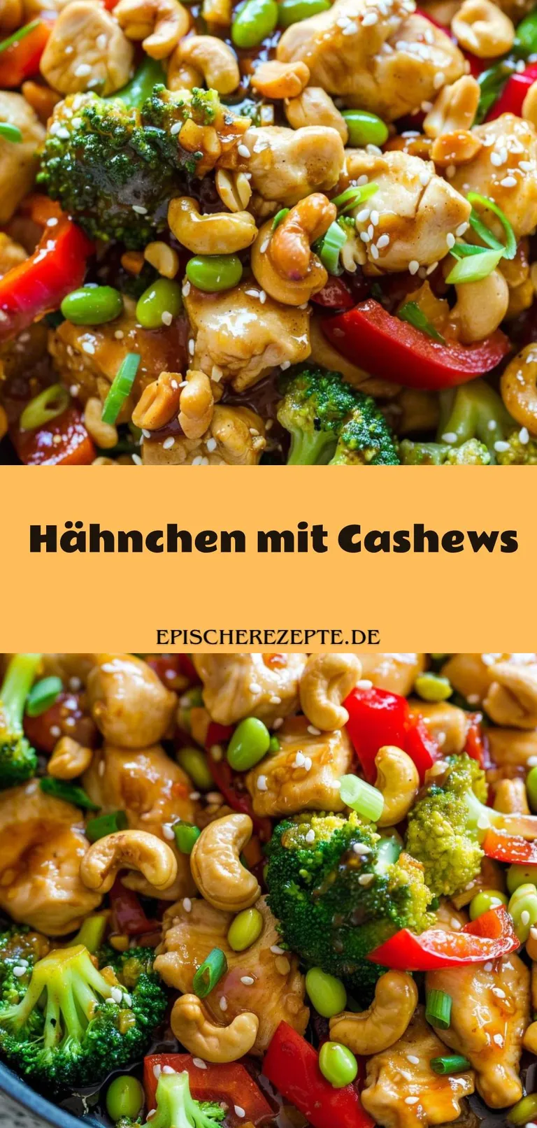 Template of Hähnchen mit Cashews