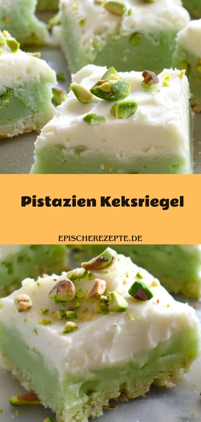 Template of Pistazien Keksriegel