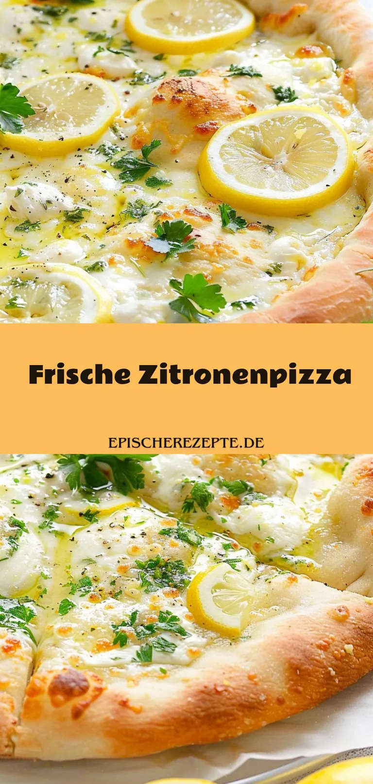 Template of Frische Zitronenpizza