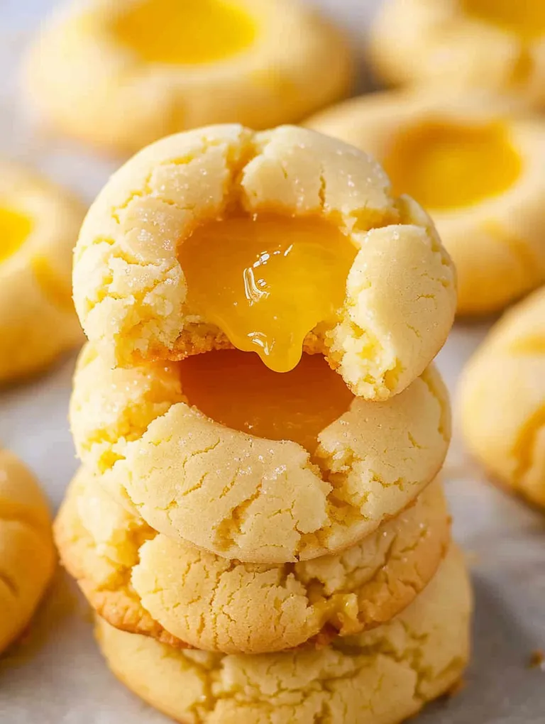 A thumbprint cookie with a bite taken out of it.