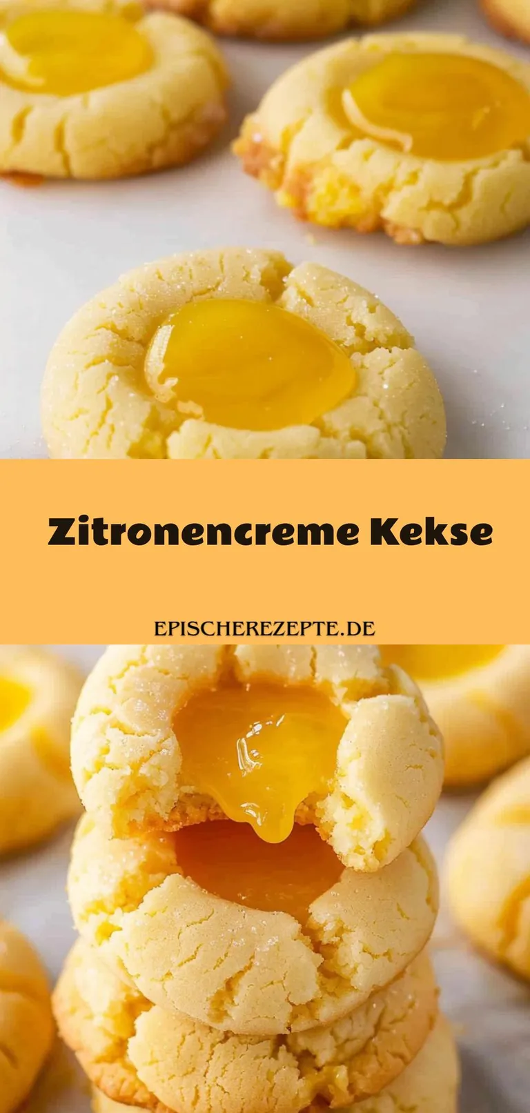 Template of Zitronencreme Kekse