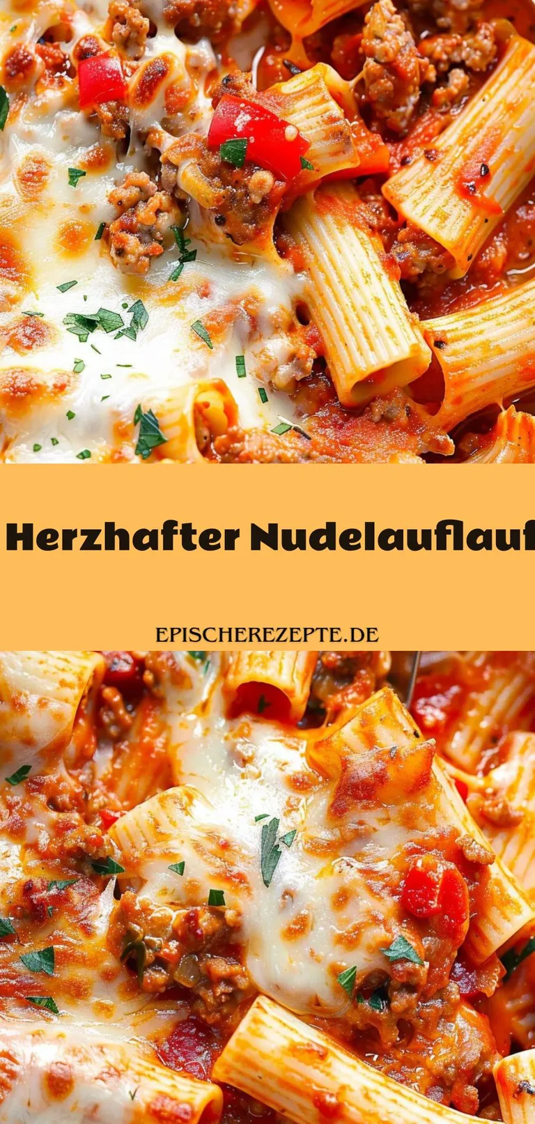 Template of Herzhafter Nudelauflauf