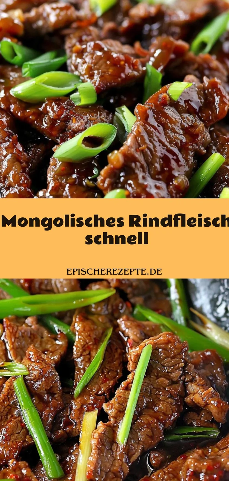 Template of Mongolisches Rindfleisch schnell
