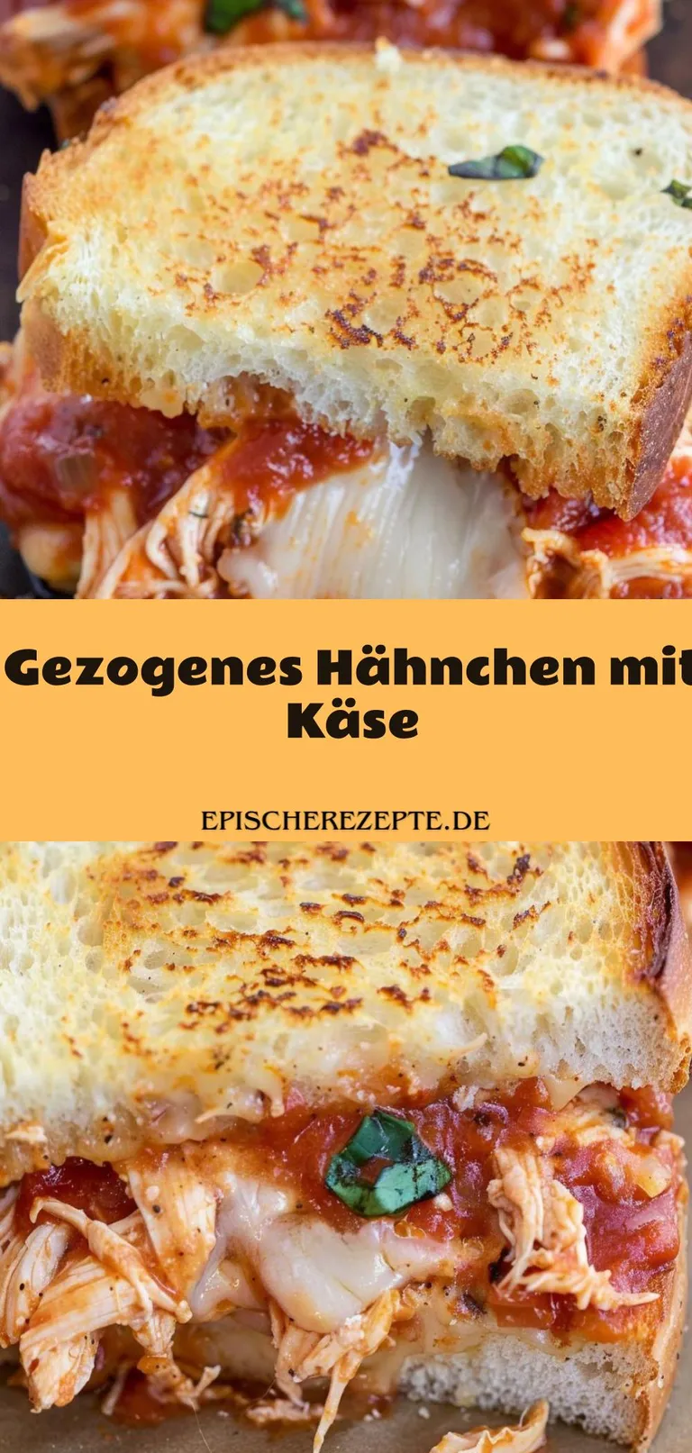 Template of Gezogenes Hähnchen mit Käse