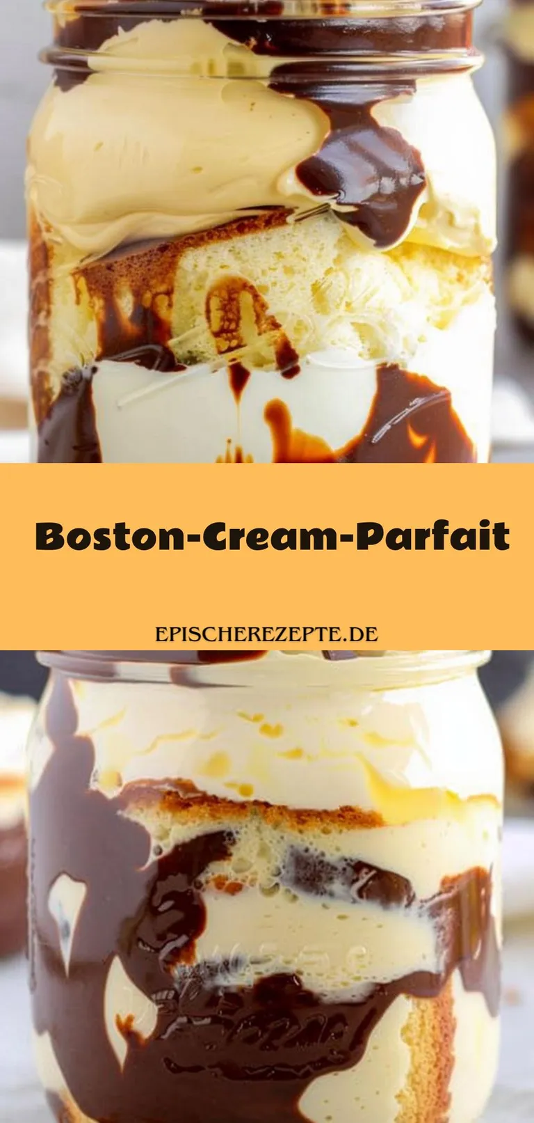 Template of Boston-Cream-Parfait