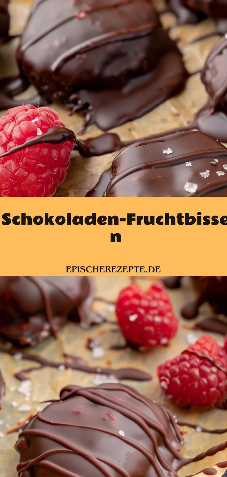 Template of Schokoladen-Fruchtbissen