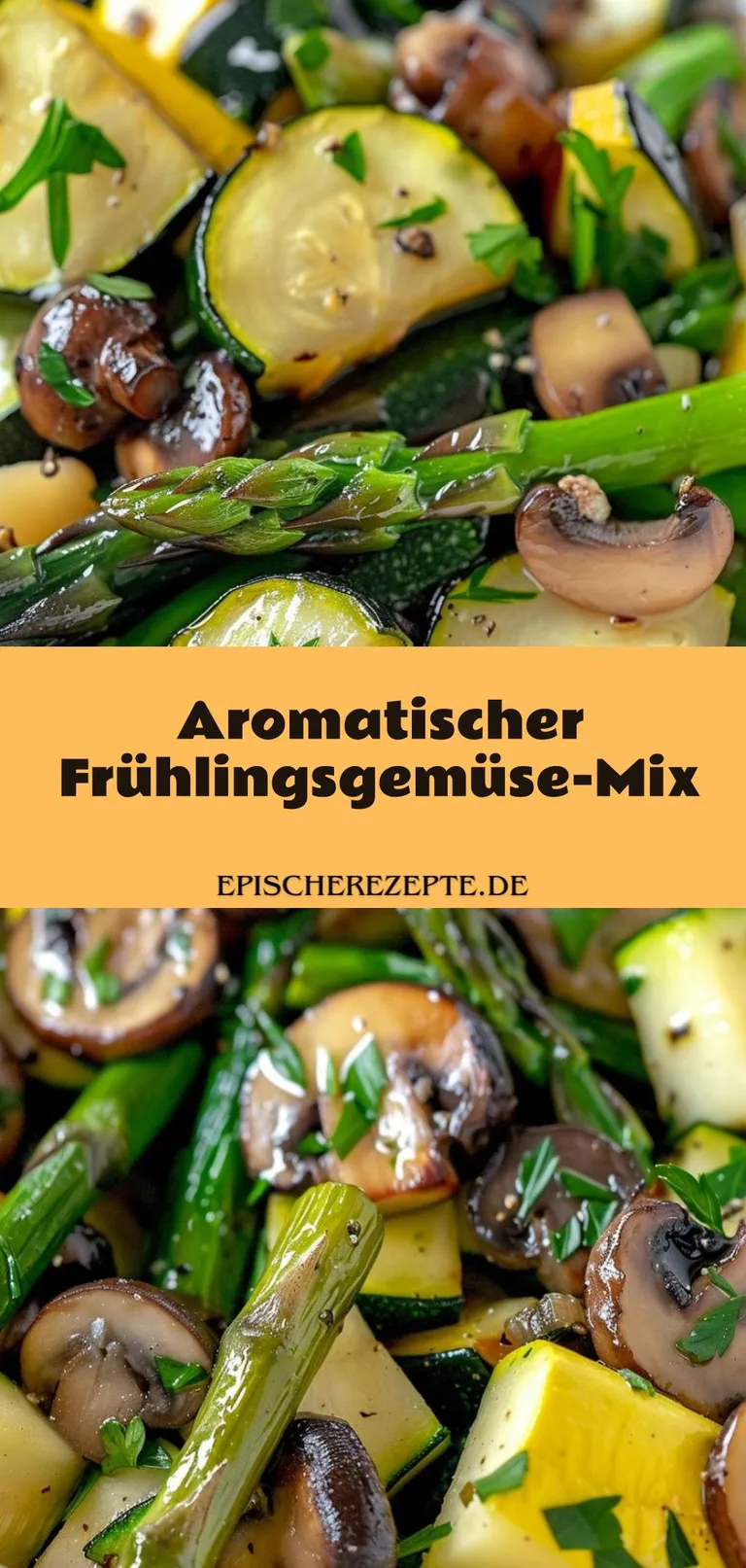 Template of Aromatischer Frühlingsgemüse-Mix