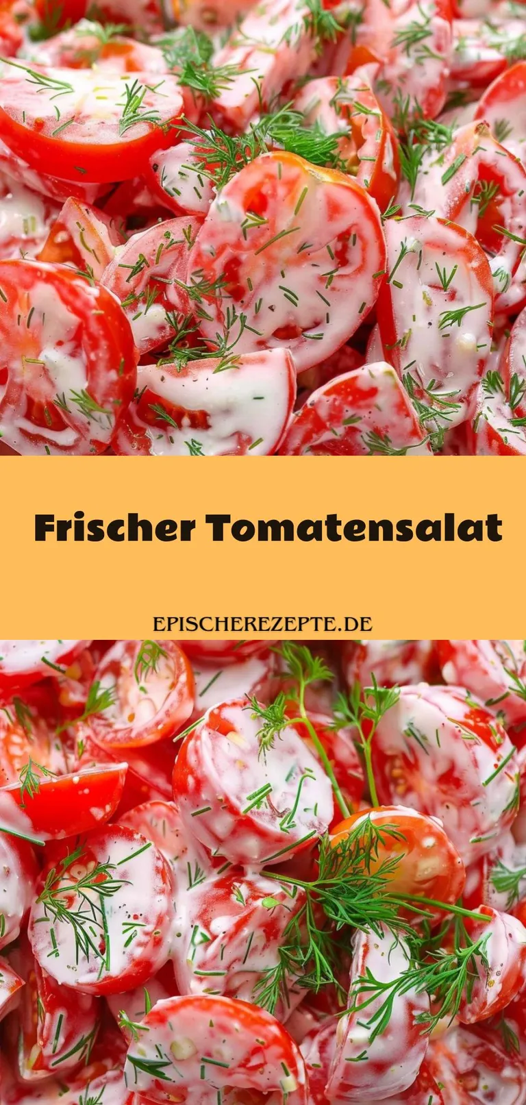 Template of Frischer Tomatensalat
