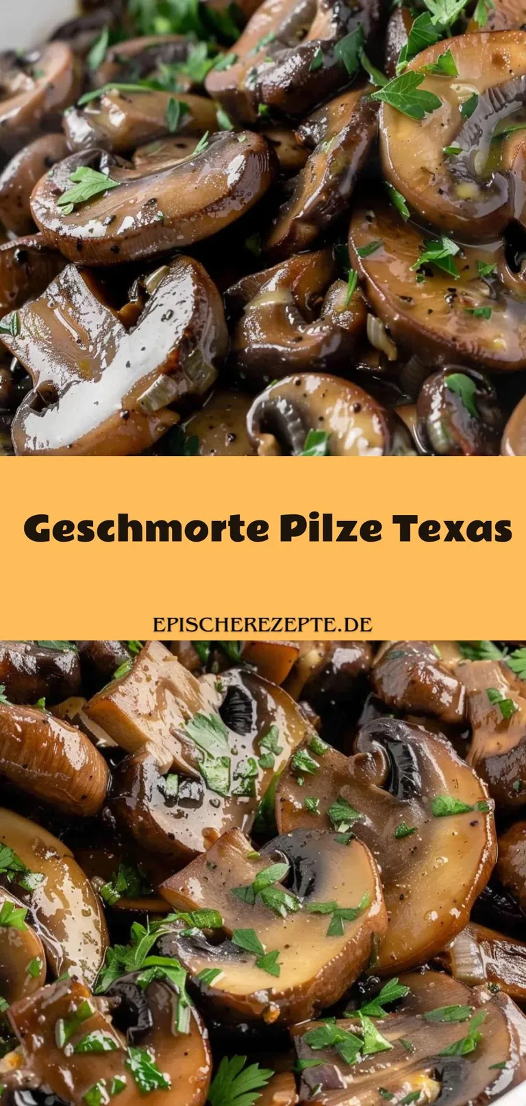 Template of Geschmorte Pilze Texas