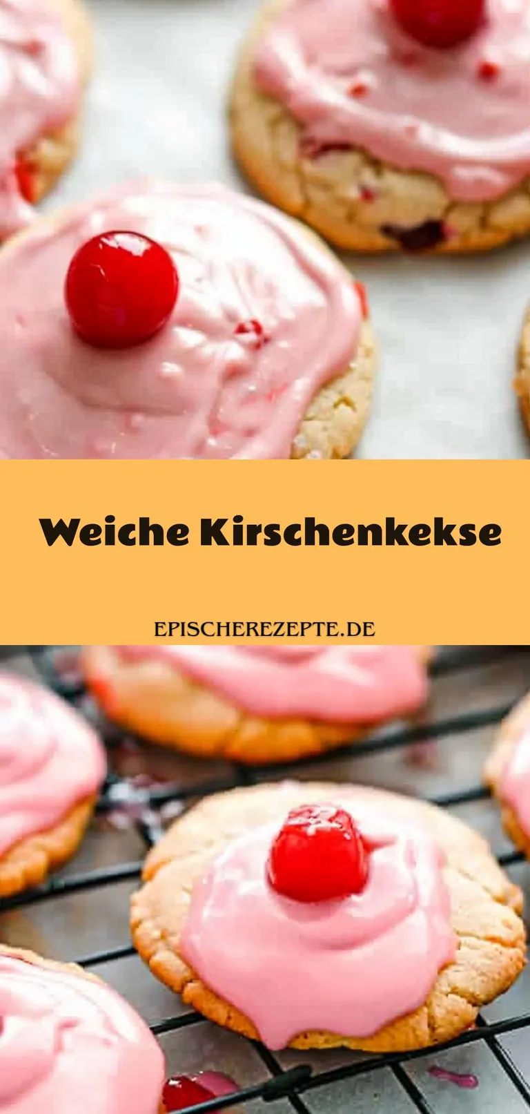 Template of Weiche Kirschenkekse