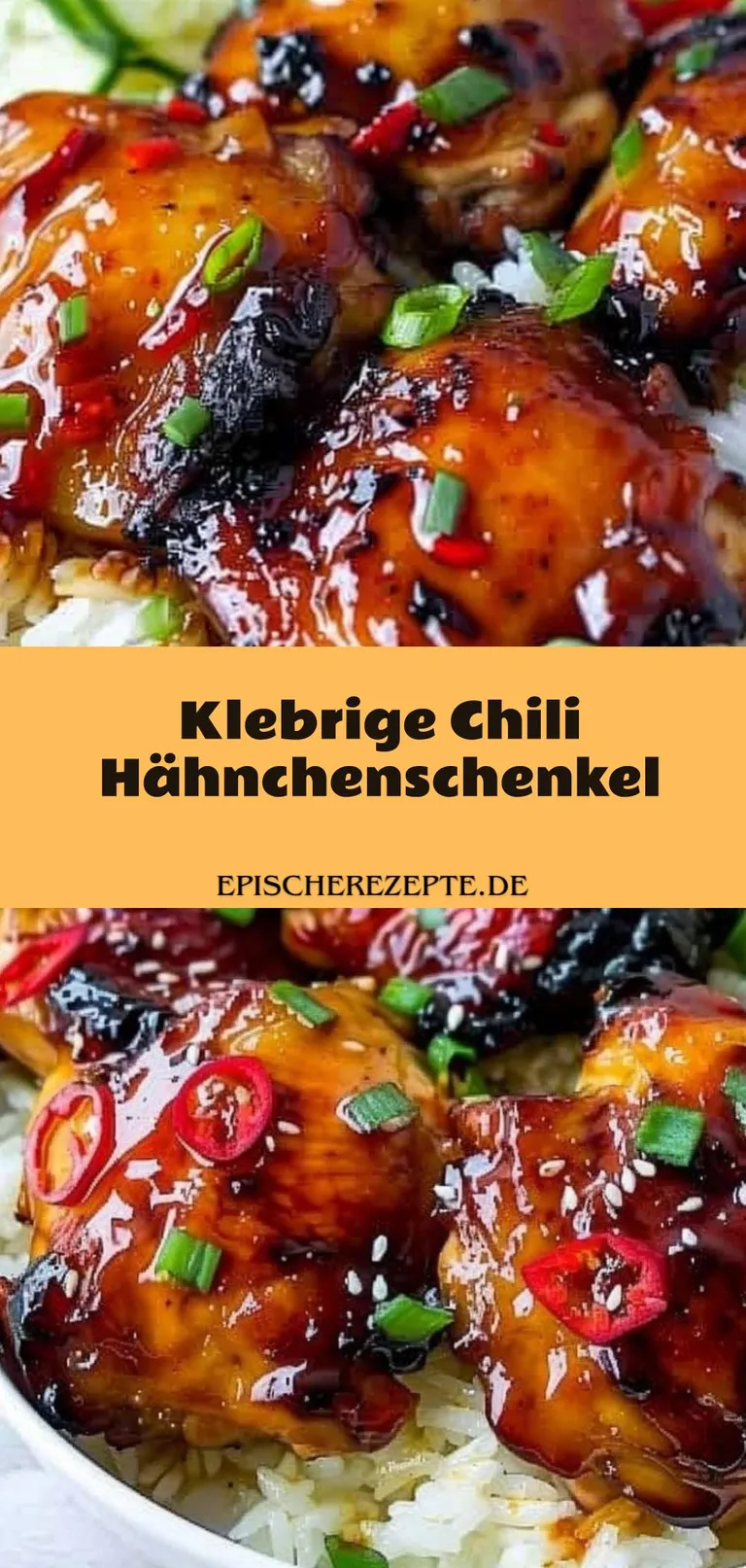 Template of Klebrige Chili Hähnchenschenkel