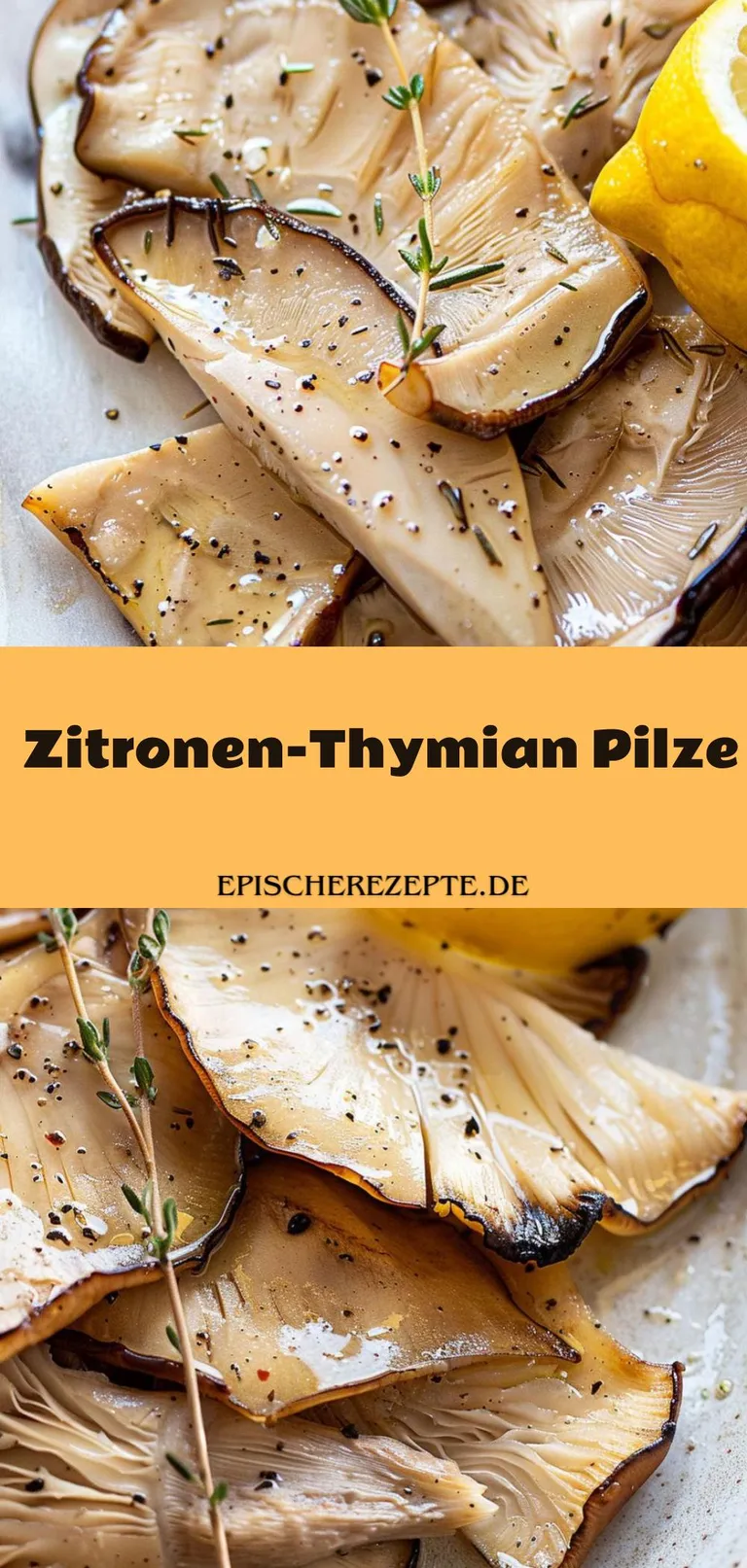Template of Zitronen-Thymian Pilze