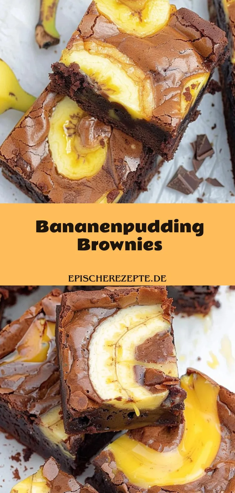 Template of Bananenpudding Brownies