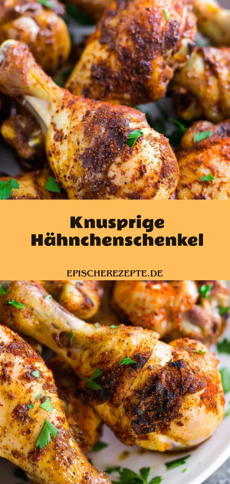 Template of Knusprige Hähnchenschenkel