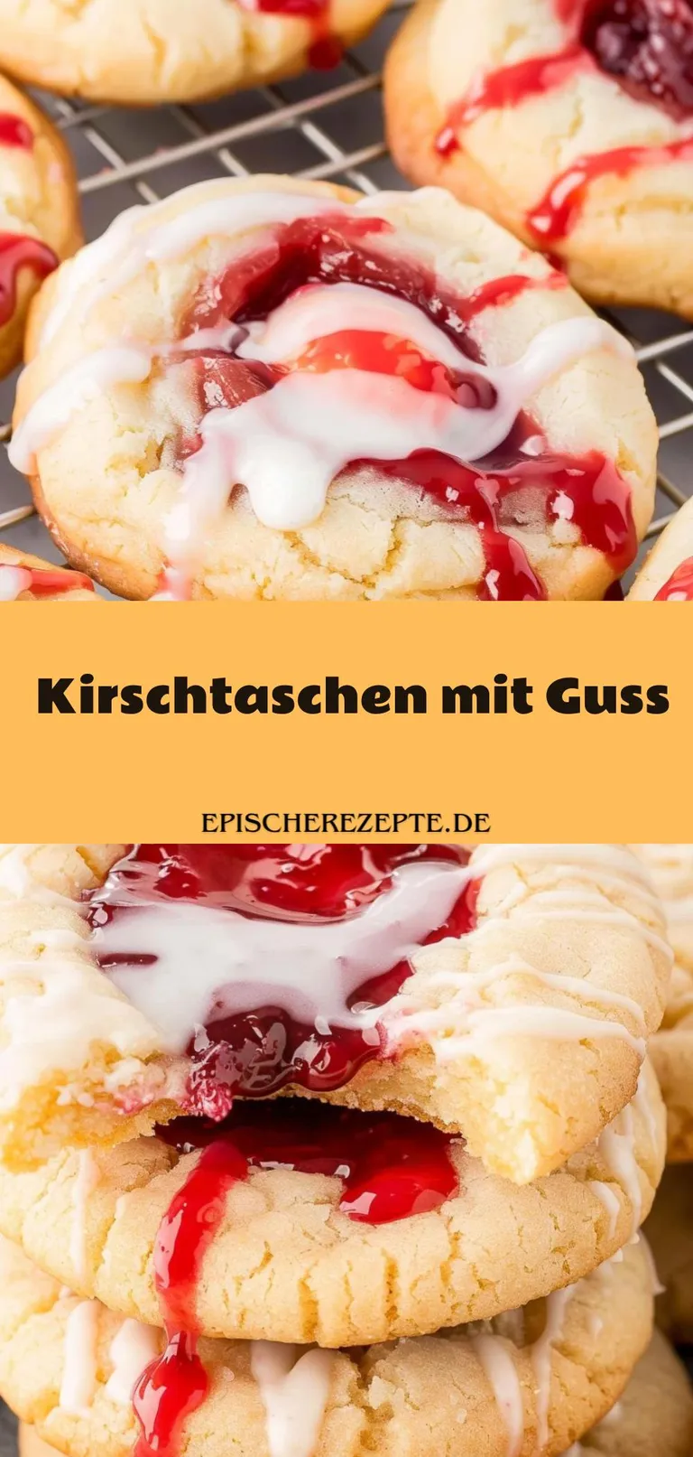 Template of Kirschtaschen mit Guss