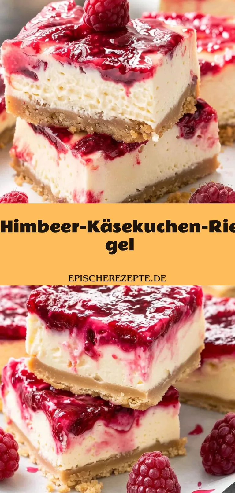 Template of Himbeer-Käsekuchen-Riegel