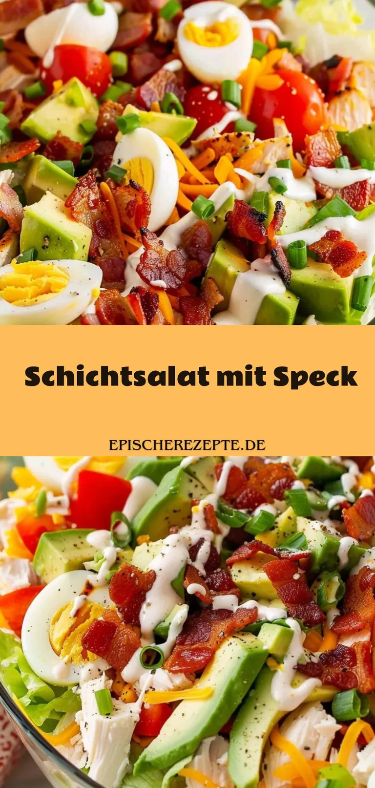 Template of Schichtsalat mit Speck