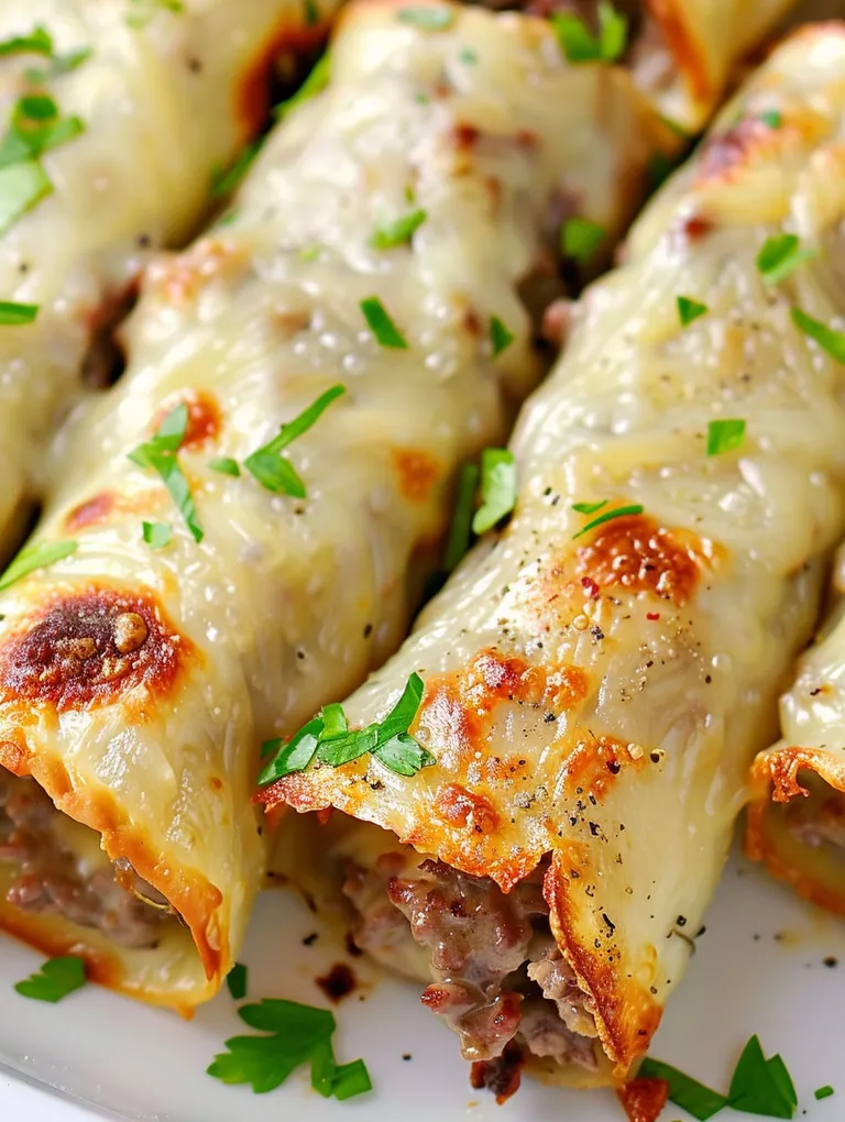 Keto Philly Cheesesteak Roll Ups.