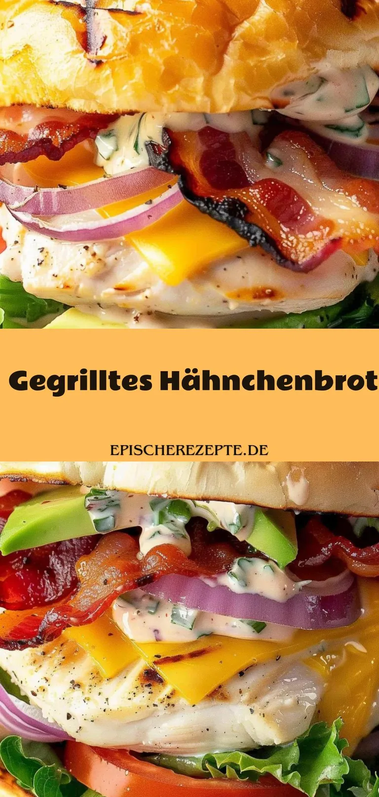 Template of Gegrilltes Hähnchenbrot