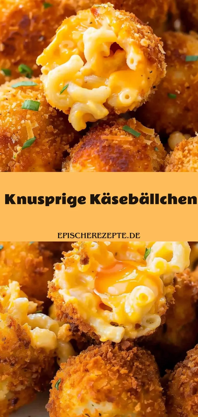 Template of Knusprige Käsebällchen