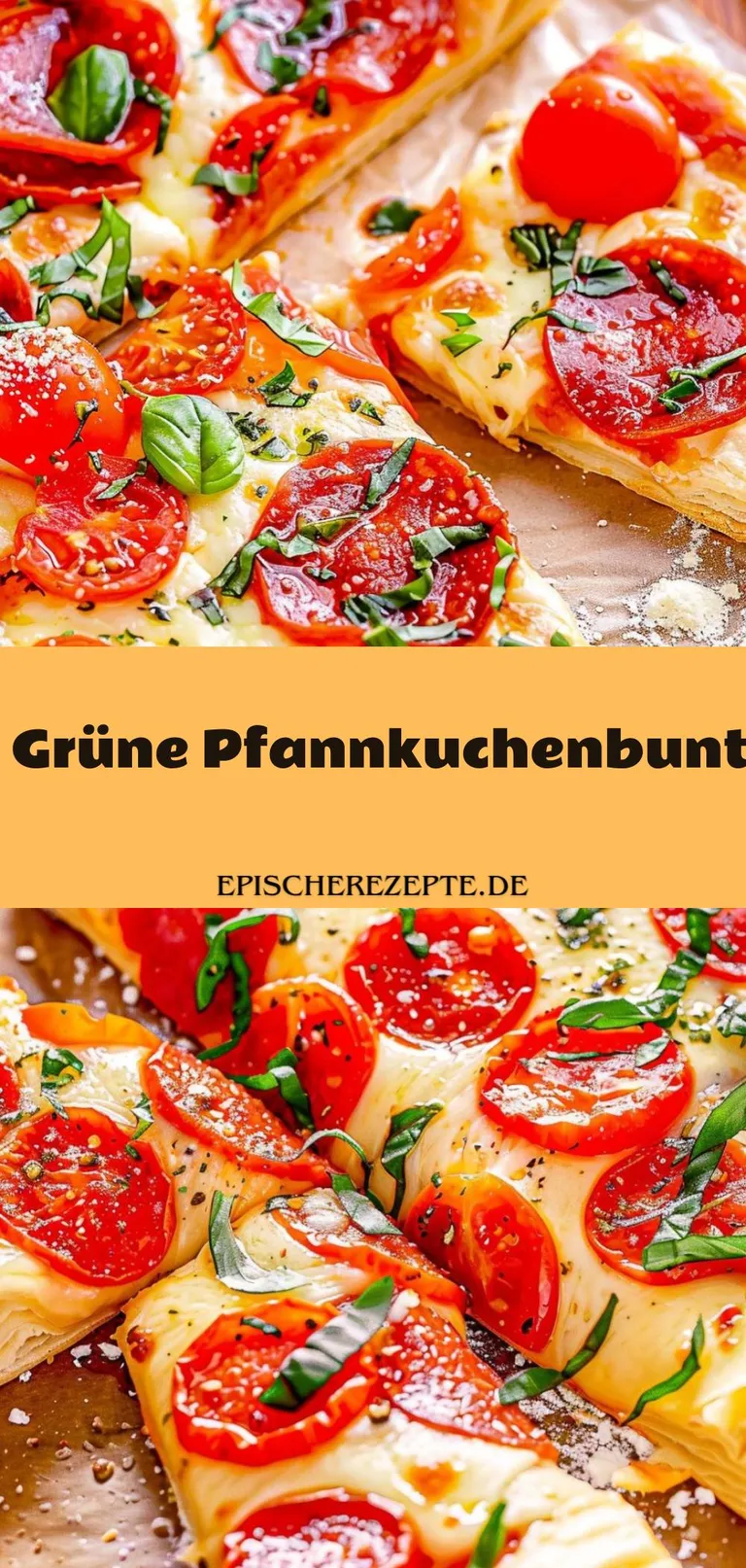 Template of Grüne Pfannkuchenbunt